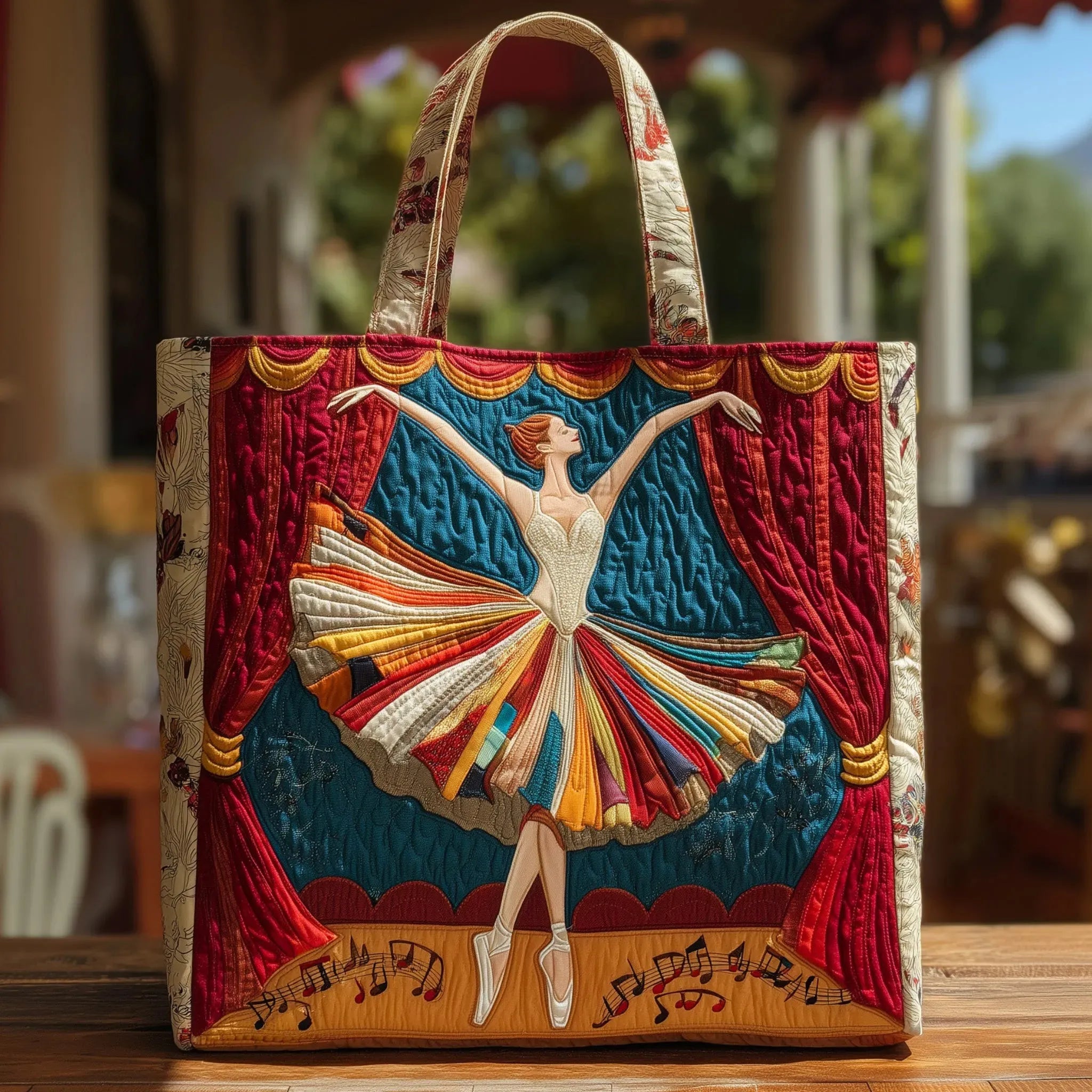 Elegant polstret tote bag
