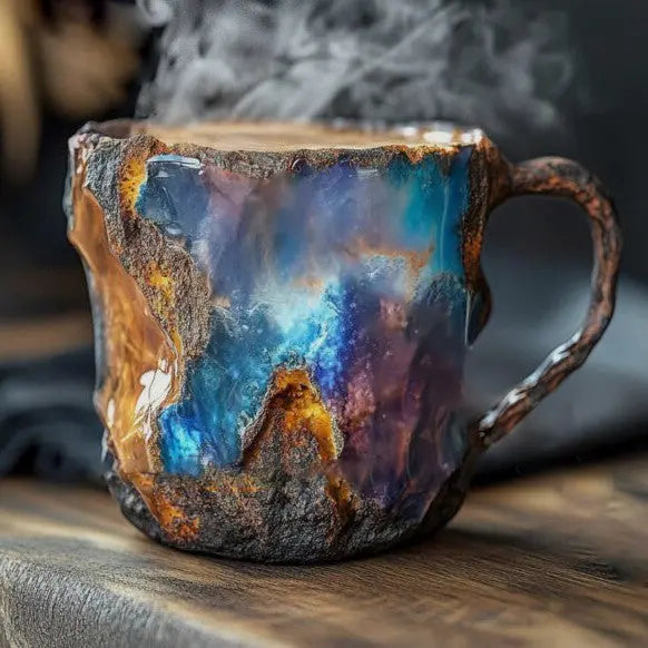Krystall-infuserte mineral kaffekopper